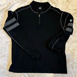 Kuhl Team Wool 1/4 Zip Pullover Sweater Men’s Large Medium